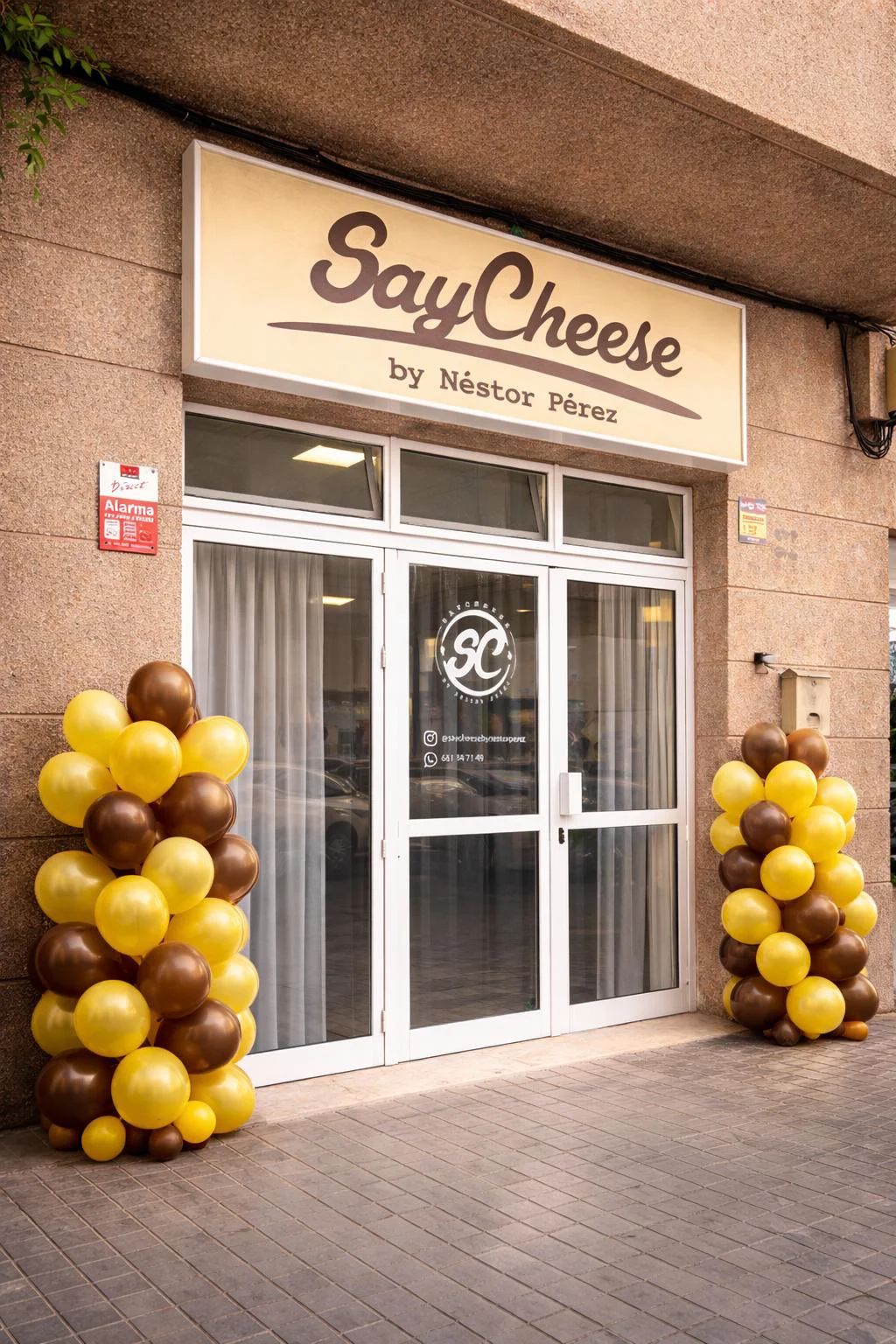 Interior de la galería